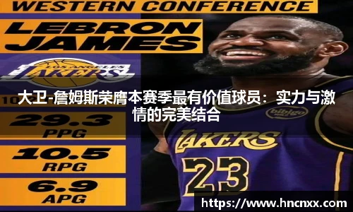 大卫-詹姆斯荣膺本赛季最有价值球员：实力与激情的完美结合